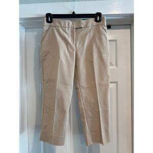 Investments the 5th Ave Fit Secret Support Cropped Khakis Women's Size 4P